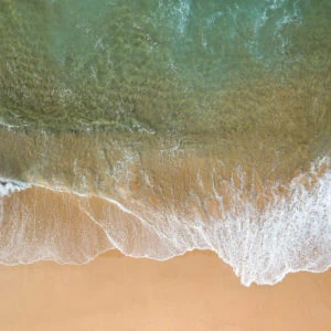 North Werri Lines - aerial view of ocean and beach