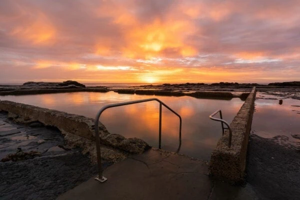 Werri Rockpool Sunrise - Autumn sunrises are pretty special... morning dip anyone? Gerringong, Australia